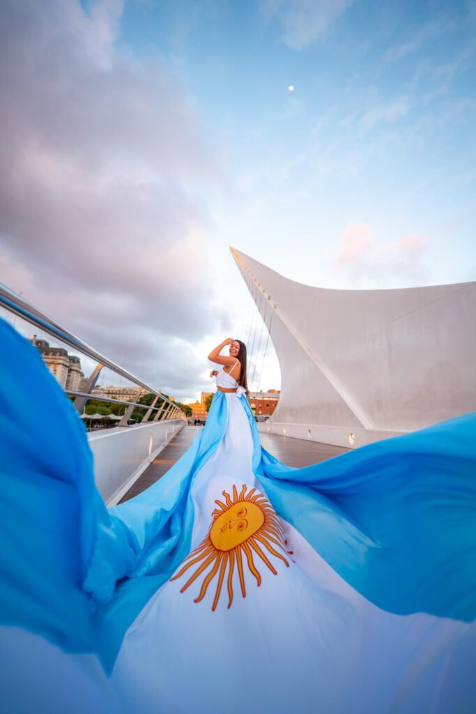 Flying Dresses New York Argentina Flag