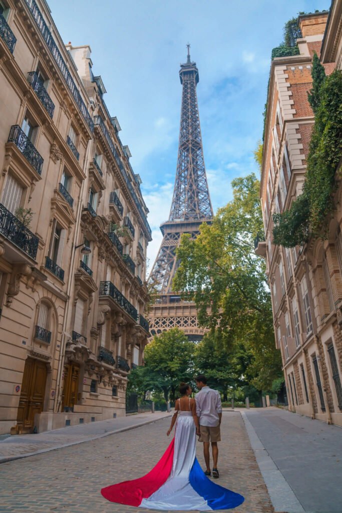 Flying Dresses New York France Flag