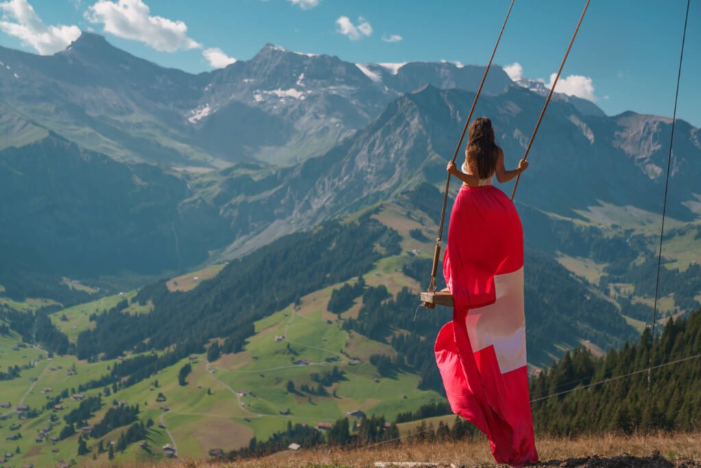 Flying Dresses New York Switzerland Flag
