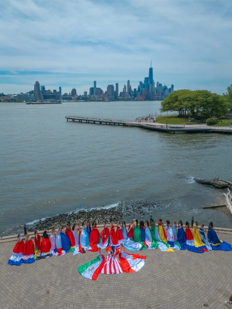 group shot 2026 World Cup event in NYC